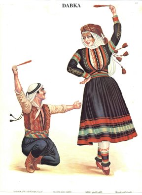 Арабский танец Дабка